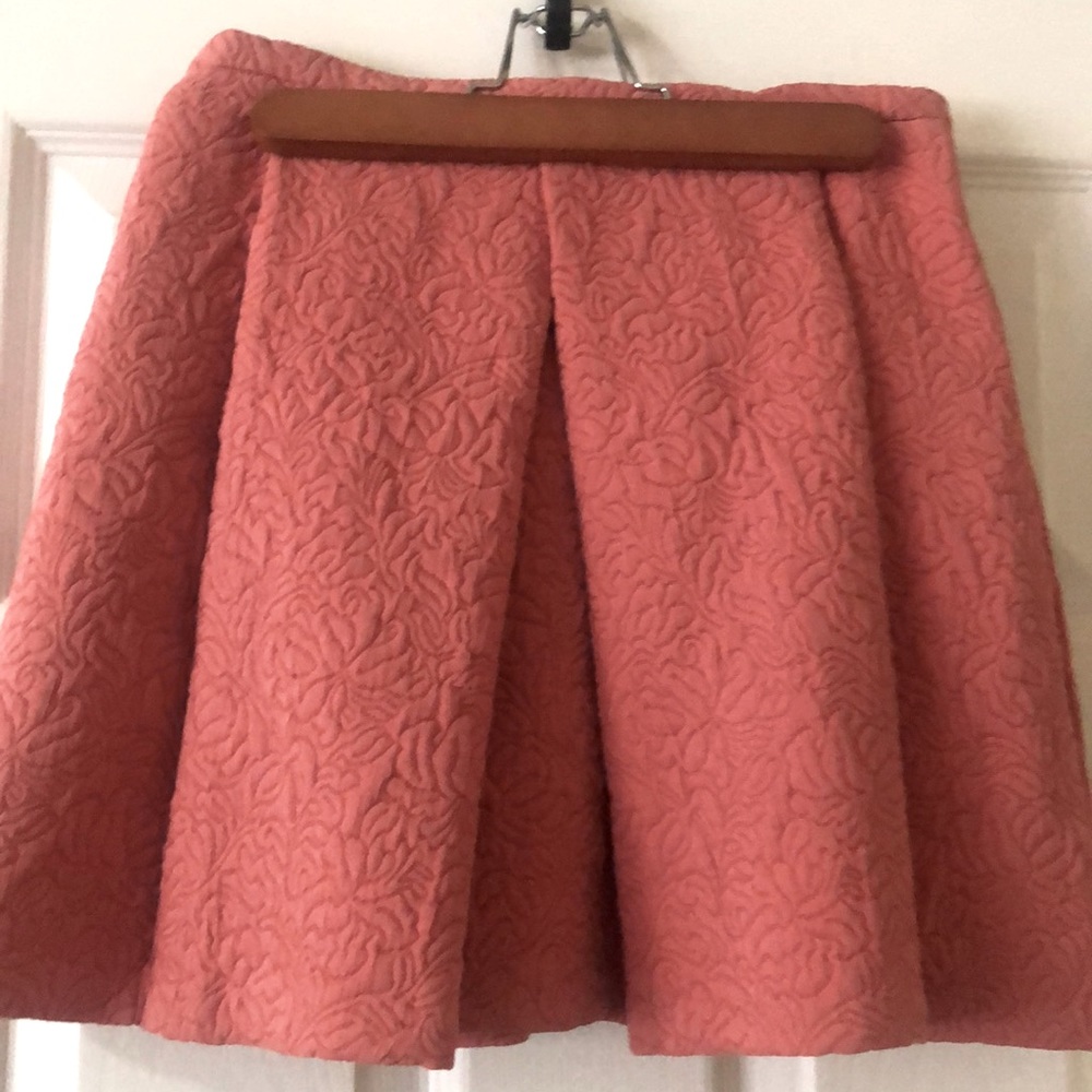 Xs Zara tarafaluc light coral mini a line skirt